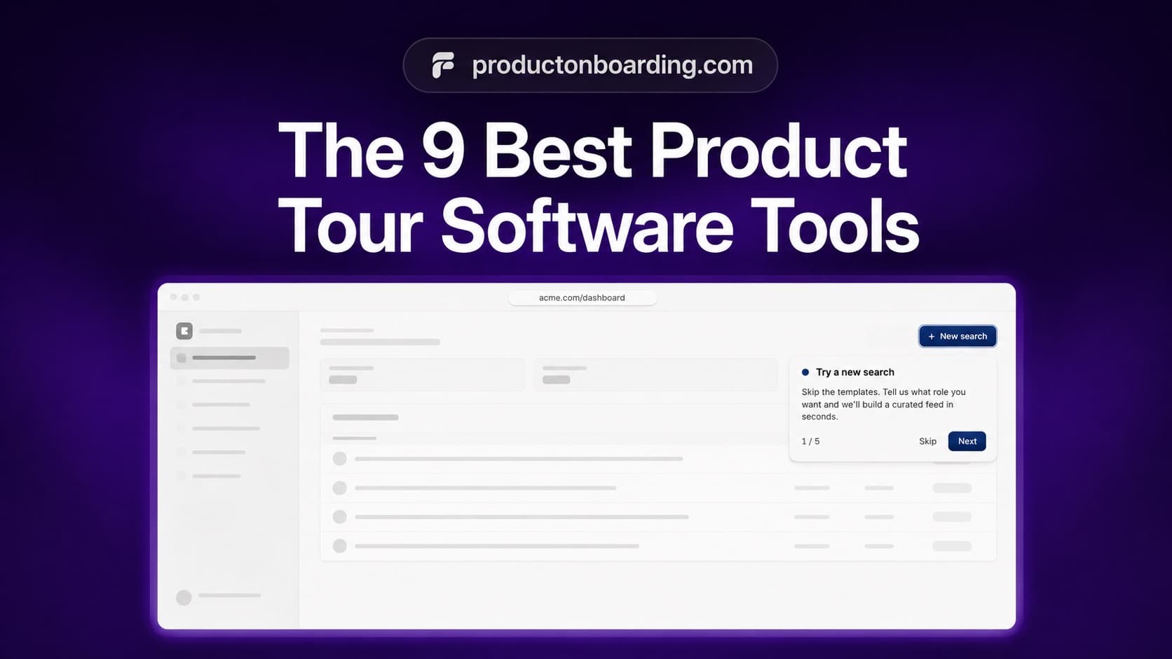 The 9 Best Product Tour Software Tools in 2026, Ranked