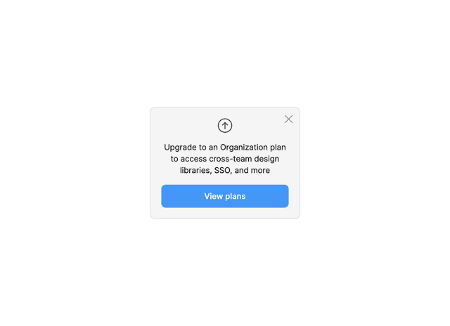 Figma Product Upsells: Onboarding Example (Card) | Product Onboarding